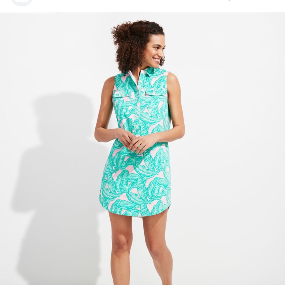 Vineyard Vines Margot Shirt Dress- Worn Once in Brand New condition